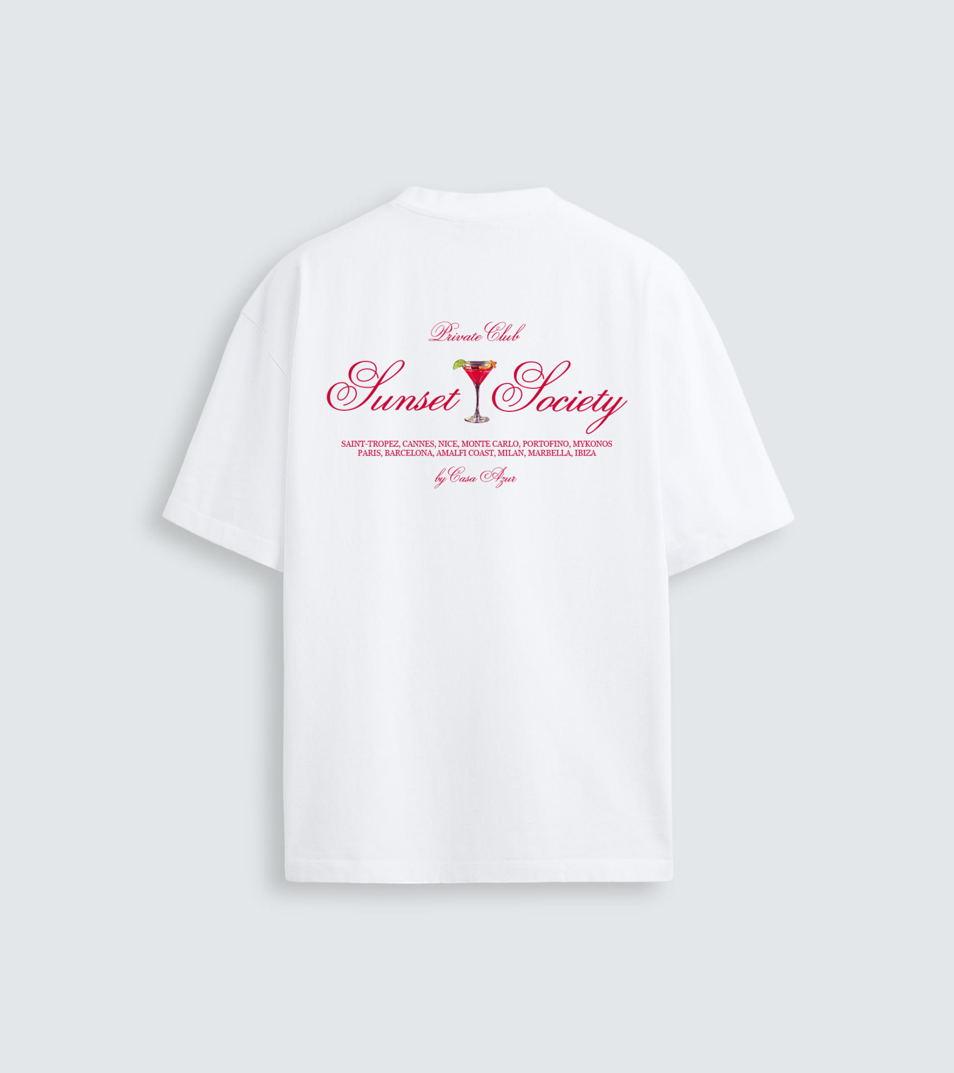 Sunset Society Cocktail T-Shirt