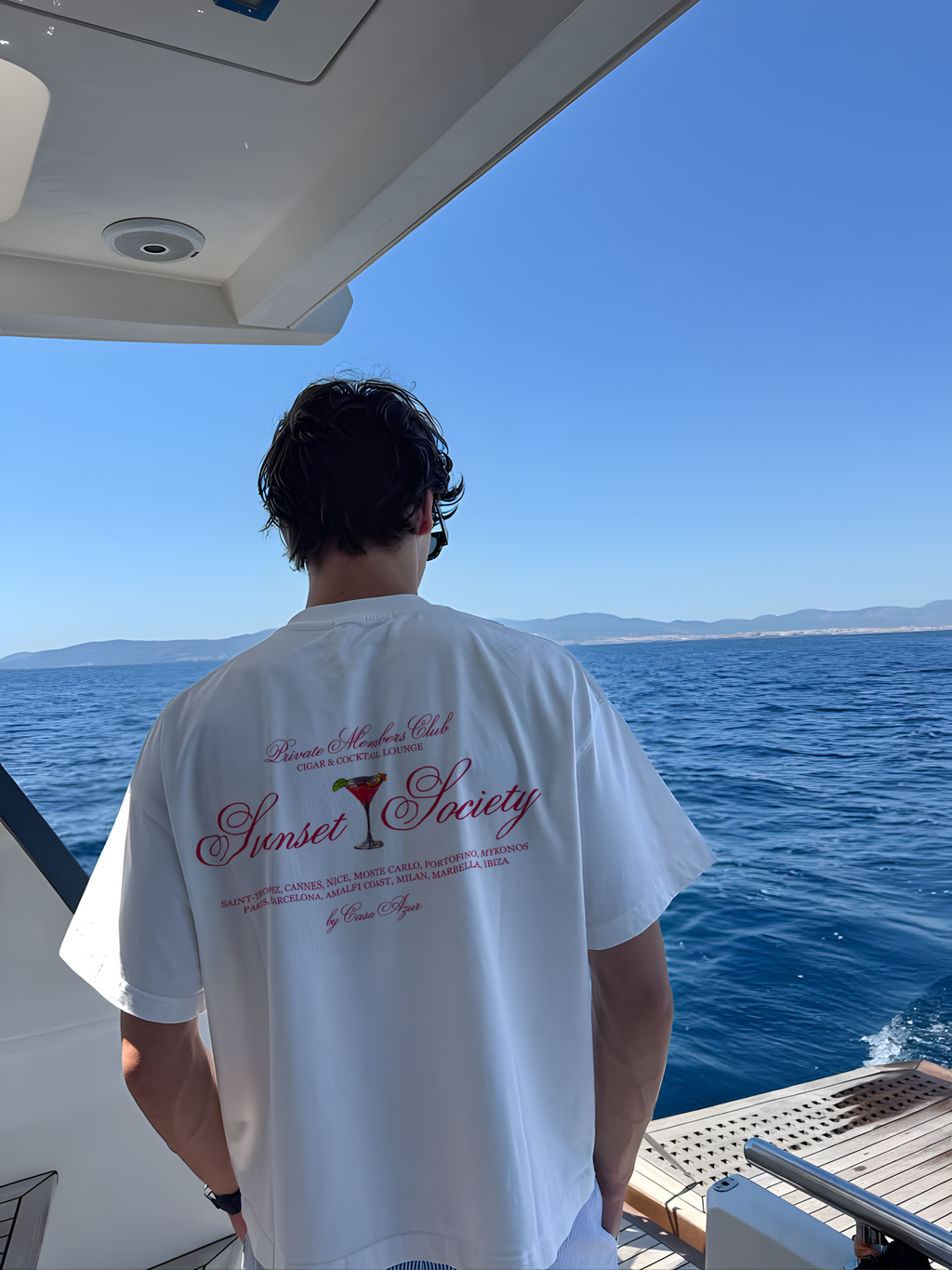 Sunset Society Cocktail T-Shirt