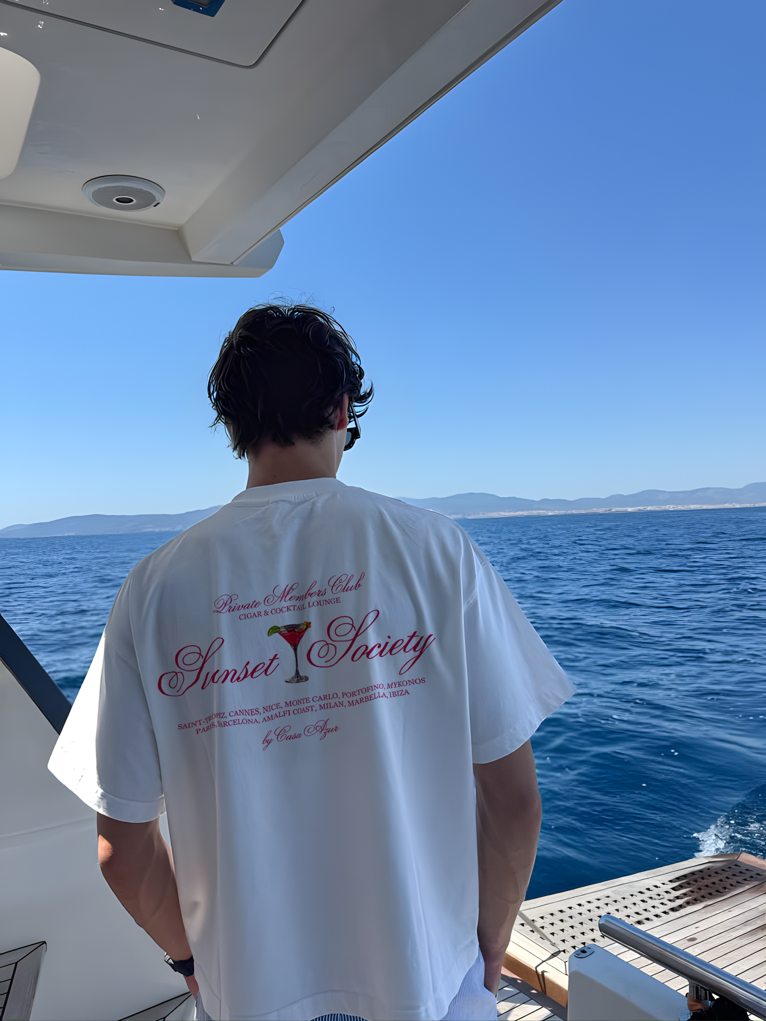 Sunset Society Cocktail T-Shirt